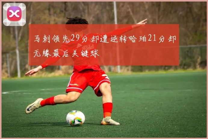 马刺领先29分却遭逆转哈珀21分却无缘最后关键球